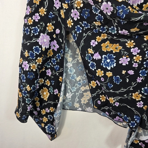 See by Chloé Floral Print Midi Length asymmetrical Skirt - Picture 10 of 13